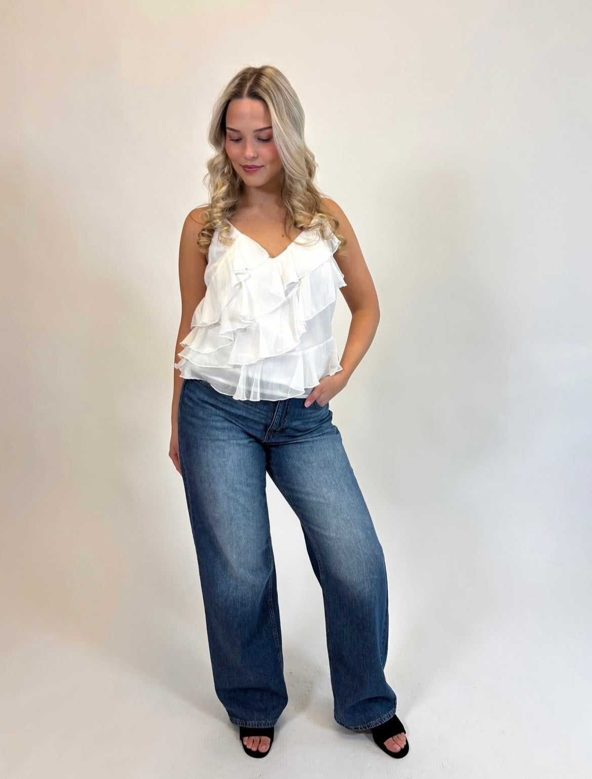 VILUNA Top - Snow White